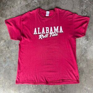 Vintage Y2K Alabama Crimson Tide Football T Shirt • College • Size XL